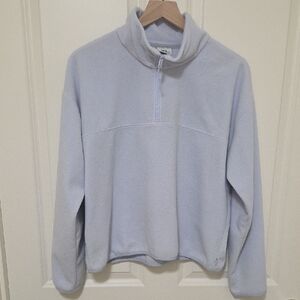 Eddie Bauer Soft Blue Fleece Top
